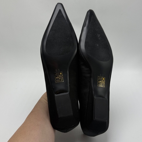 Free People x Jeffrey Campbell Alston Lace-Up Flats black size 9.5 witchy witch - Picture 5 of 7